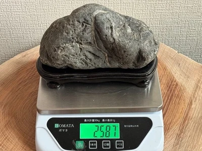 Piedra japonesa SUISEKI 8,2 pulgadas de alto cascada patrón de agua que fluye BONSAI Foto 1 de 3