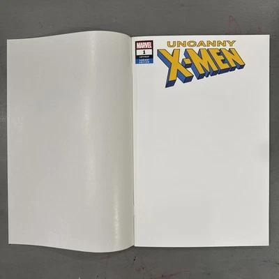 Uncanny X-Men (2019) #1 Blank Variant NM - Image 1 of 4