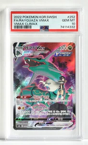 2022 Rayquaza VMAX TG20/TG30 Pokemon Card, PSA GEM MINT 10 - Picture 1 of 2