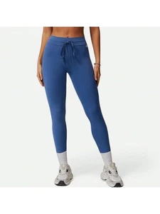 Women's High Waist Drawstring Leggings With Stretchy Fit - Picture 1 of 26