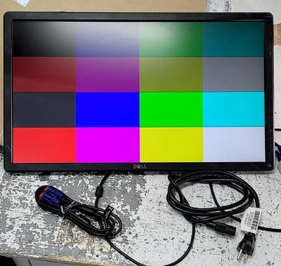 Dell E2414HT 24" Widescreen LCD Monitor VGA DVI GRADE C SEE NOTES - Image 1 of 4