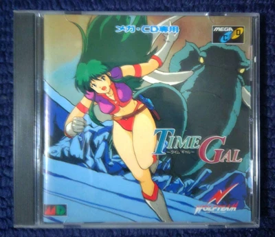 Time Gal Sega MegaCD importación japonesa Sega Mega Drive CD Japón Foto 1 de 4