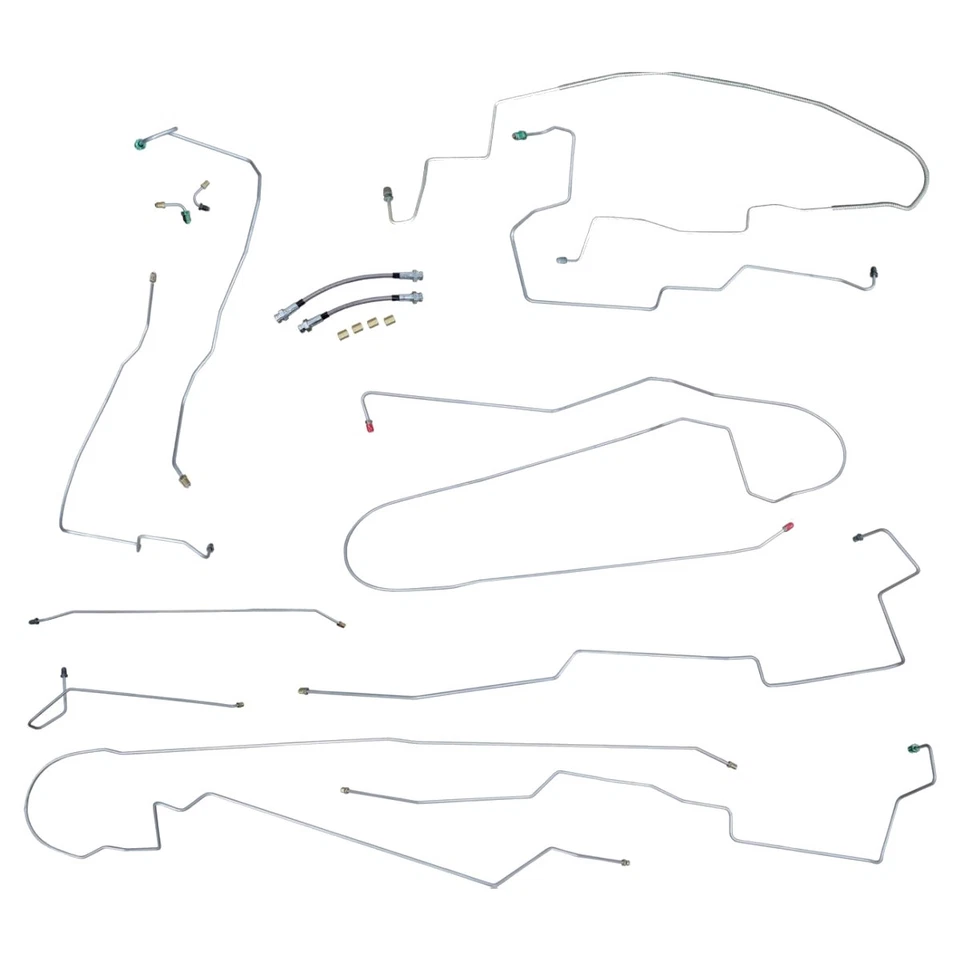 Brake Line Kit Complete LHS and Traction Control 1998-04 Chrysler 300M OE 18pc - Image 1 of 4