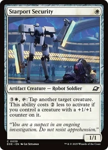MTG magic cards 1x Starport Security Edge of Eternities NM-Mint, English - Picture 1 of 1