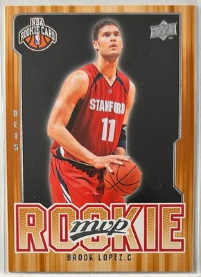 New Jersey Nets 2008-09 Upper Deck MVP #210 Brook Lopez RC Foto 1 de 2