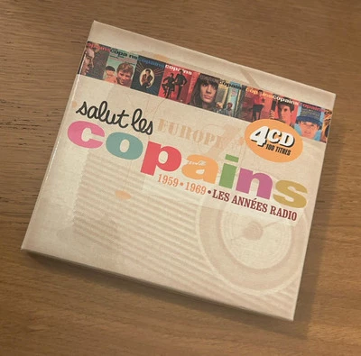 Various ‎– Salut Les Copains - 1959/1969 - Les Années Radio 4 x CD Foto 1 de 4