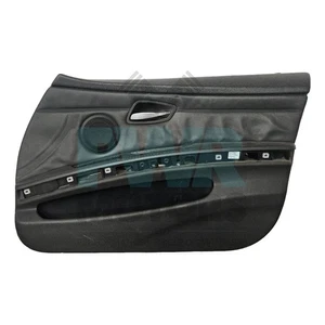BMW E90 M3 Front Door Card Driver Side Right in Novillo Black 8045600 - Picture 1 of 21