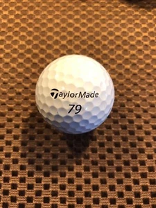 LOGO GOLF BALL-TAYLORMADE #79 NO TEXT BALL......9/10 - Picture 1 of 4