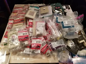 Riesiger Posten sortiert Pass Seymour Wandplatte Buchse Telefon Netzwerk Kabel Stecker - Bild 1 von 14