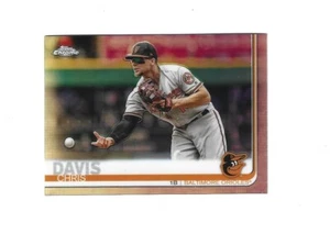 2019 Topps Chrome Refractors #41 Chris Davis BALTIMORE ORIOLES - Picture 1 of 1