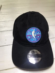 new era 9twenty adjustable strapback NBA black basketball new 75 years - Picture 1 of 10