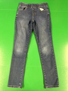 Cat and Jack Youth Girls Skinny Jeans light Blue SZ 14 Stretch Straight Leg EUC - Picture 1 of 6