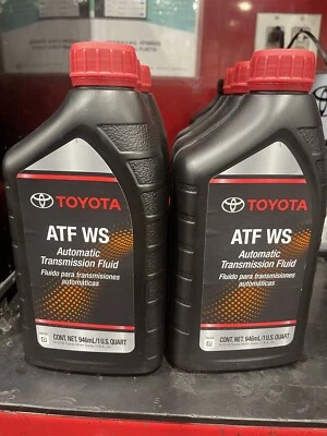 6 NOVO FLUIDO DE TRANSMISSÃO GENUÍNO TOYOTA LEXUS ATF WS 00289-ATFWS FABRICANTE DE EQUIPAMENTO ORIGINAL 6 QUARTOS - Imagem 1 de 2