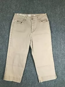 FDJ Jeans Capri Damen Mid Rise Beige Hose 29x19 Regular Fit Freizeit Outdoor - Bild 1 von 9