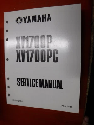 Yamaha XV1700P XV1700PC 2002 manual de servicio original de fábrica Road Star Warrior Foto 1 de 4