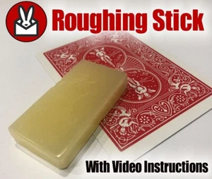 ROUGHING STICK ROUGH & SMOOTH MAKE INVISIBLE BRAIN WAVE FORCE MAGIC TRICK DECKS - Picture 1 of 4
