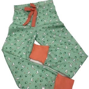 American Girl BeForever KITs Scotty Dog Pajama lounge Pants only Girls Size 7-8 - Picture 1 of 7