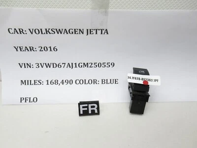2016-2018 Volkswagen Jetta Front Right Window Switch 5K0959855 OEM - Image 1 of 4