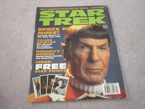 Star Trek official magazine ,March 1996 ,issue #13 ,Spock no more ? ,free prints - Picture 1 of 3