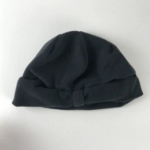 Land's End L-XL Fleece Winter Hat With Bow - Picture 1 of 6