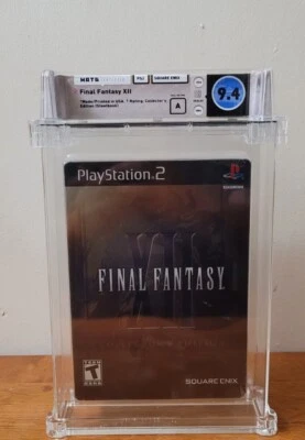 Final Fantasy XII Collector's Edition PS2 2006 WATA 9.4 A Sealed - Image 1 of 2
