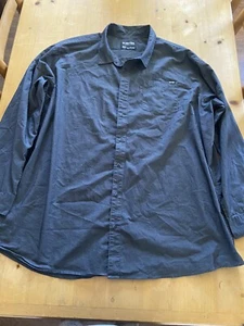 Zoo York Mens Gray Long Sleeve Button Up Shirt 4XL Big & Tall *GOOD CONDITION* - Picture 1 of 5