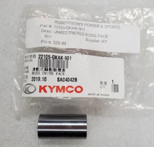 22105-GKAK-901 KYMCO OEM NOS CLUTCH DRIVE BOSS SUPER 9,PEOPLE S 50,VITALITY 50 - Picture 1 of 4
