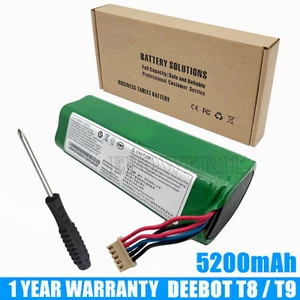 Genuine Battery For Ecovacs Deebot T5 T8 T8+ AIVI T9 T10 T20 Omni Robot Vacuum - Picture 1 of 1
