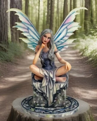 Dragonsite Shimmer Fairy Figurine By Selina Fenech Limited Edition SF32047 #3640 - Image 1 of 4