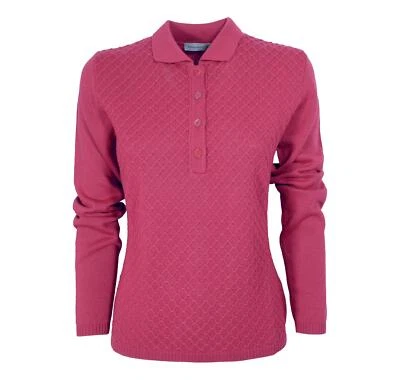 ELISABETTA B. Polo Woman Wool Art. 875 Fuchsia 06 - Image 1 of 2