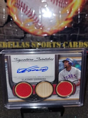 2023 Topps Museum Collection Signature Swatch Relic Auto VLADIMIR GUERRERO #/100 - Image 1 of 2