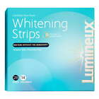 Lumineux Enamel-Safe & Peroxide-Free Teeth Whitening Strips, 14-Pack +c