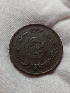 ๐ฒ๐ฝ- 2 Centavos -1906 Mo Bu Bronze Stunning Coin D/478 - Picture 1 of 3