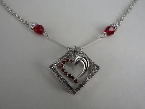 Anton Hübner ausgefallenes Design Collier Swarovski Elements (61085) - Bild 1 von 5