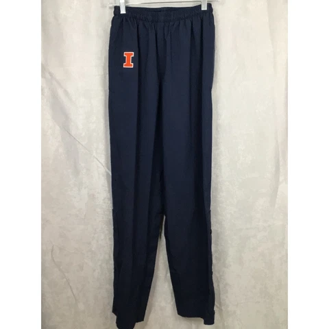 Nike University of Illinois Basketball Warm-up Pants Size Small Cover