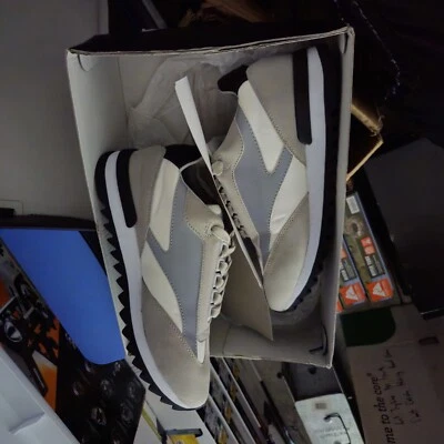 DKNY Grey & White Knox Lace-Up Men's Sneakers Size US 7.5 - Image 1 of 4