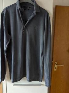 Marc O´POLO Herren Langarm Poloshirt Gr. L, grau - Bild 1 von 4