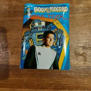 STAR TREK THE ROBOT MASTERS VINTAGE COMIC BOOK AND RECORD 1979    - Picture 1 of 1