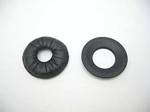 Jabra Large Leather Ear Cushion + Plate for GN Netcom 2100 9120 & 9125 Headsets - Picture 1 of 1