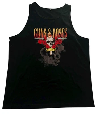 CAMISETA GUNS N ROSES UNISEX TALLA XL NEGRA SIN MANGAS GRÁFICA Foto 1 de 4