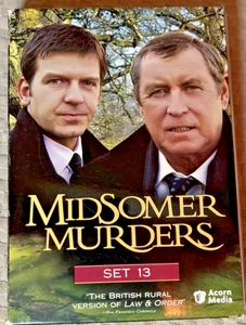 MIDSOMER MURDERS - Set 13 - 4 DVDS - Acorn Media - Imagen 1 de 4