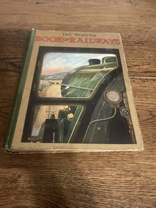 THE WONDER BOOK OF RAILWAYS 14th EDITION 12 COLOUR PLATES HARDCOVER - Imagen 1 de 21