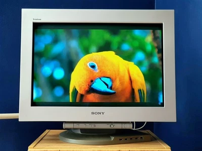24" SONY GDM-FW900 FD Trinitron | Legendary CRT Monitor | Extremely good shape! - Image 1 of 4