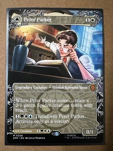 Peter Parker - Amazing Spider-Man BORDERLESS Marvel's Spider-Man SPM MTG Magic - Bild 1 von 2