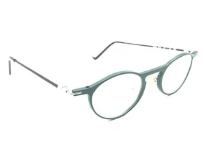 Robert La Roche Mod 654 Women's Green Oval Eyeglasses Frames 47-18 Italy - Picture 1 of 11