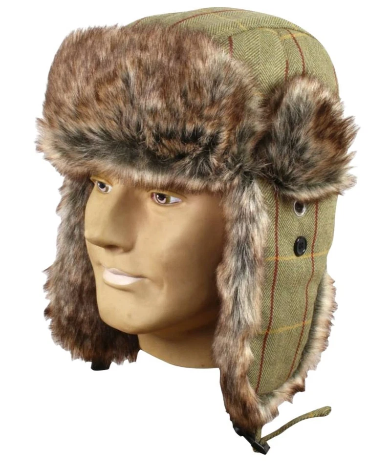 Jack Pyke Tweed Trapper Hat Winter Thermal - Image 1 of 1
