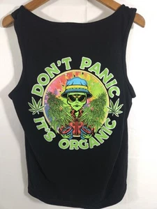 Miken Don’t Panic It’s Organic T-Shirt Size SMALL  - Picture 1 of 3