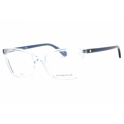 Óculos femininos Kate Spade azul plástico olho de gato armação aro completo WANDA 0PJP 00 - Imagem 1 de 2