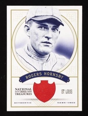 Rogers Hornsby 2012 Panini National Treasures Prime #7 #25/25 - Image 1 of 2