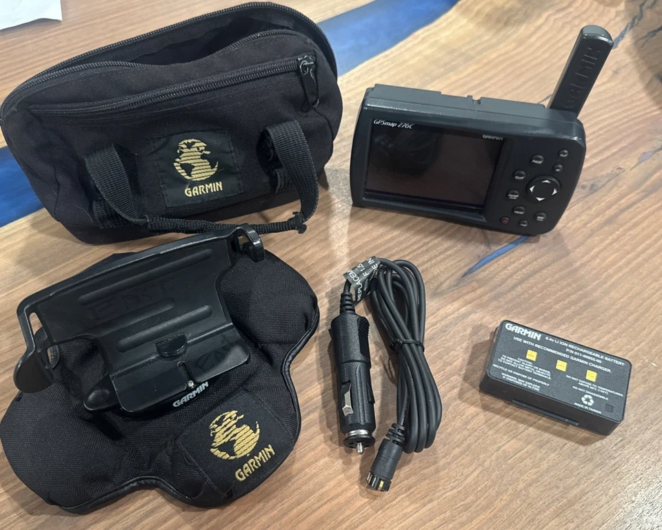 GARMIN GPSMAP 276C PORTABLE COLOR GPS CHARTPLOTTER “BUNDLE” - Image 1 of 4